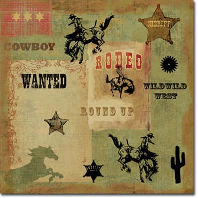 Wanted Poster (Rodeo) Paper, SandyLion image 0