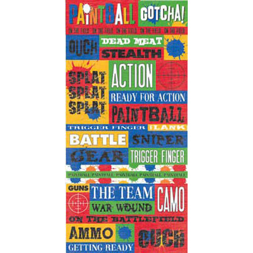 Paintball Cardstock Stickers - Reminisce image 0