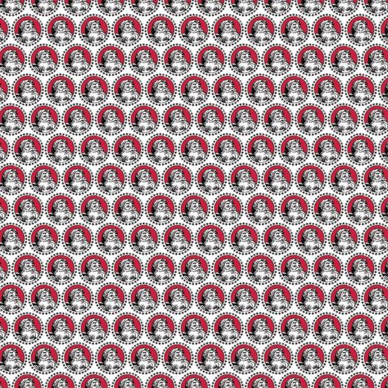 Candy Cane Lane Santa Paper - Teresa Collins image 0