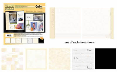 Our Wedding Paper Stack Pack - Carolees Creations/Adornit image 0