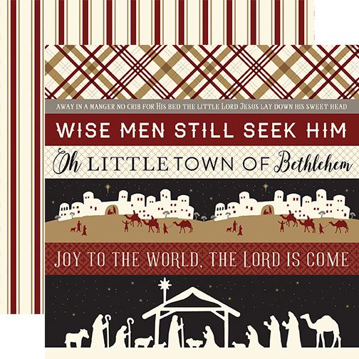 Wise Men Still Seek Him Border Strips Paper - Echo Park image 0