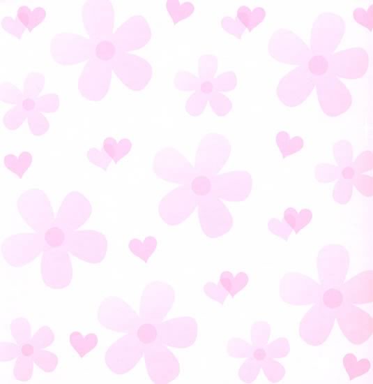 Pink Princess Hearts Paper, SandyLion image 0