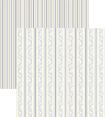 Stripes Mulberry Season Paper / Delish Designs image 0