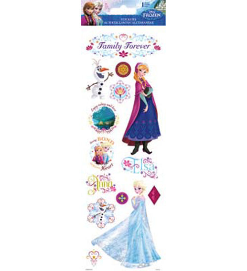 Disney Frozen Glitter Sticker, Sandylion image 0