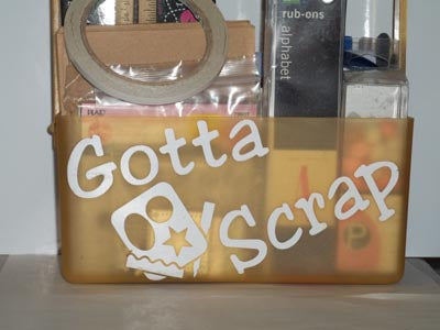 Gotta Scrap Decal image 0