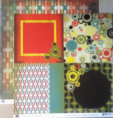 Its Me/Surfs Up Double-Sided Cardstock Paper/Amber Winward Collection, Scraptique image 0