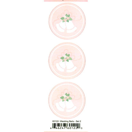 Duplicates Wedding Bells (Set 2) Sticker - Pebbles Inc. image 0