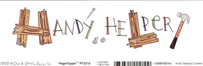 Handy Helper Topper / Cock A Doodle image 0