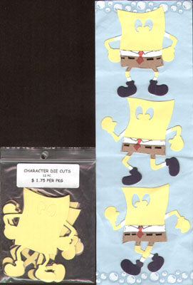 SpongeBob Character Die Cuts image 0