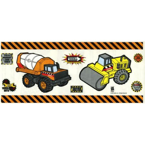 Tonka Cement Mixer Sticker, SandyLion image 0