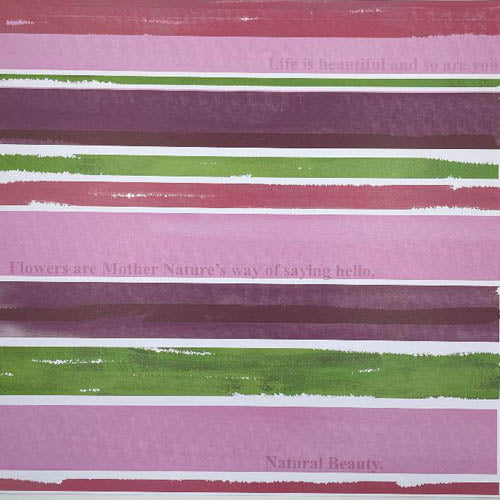 Life Is Beautiful Paper - Carolees Creation image 0
