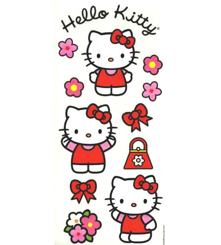 Hello Kitty #1 Sticker Sheet, SandyLion image 0