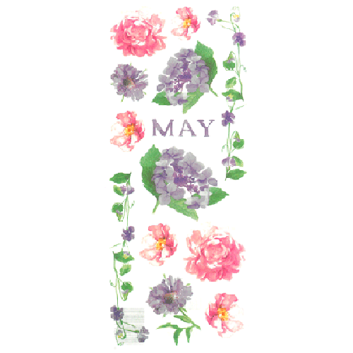 May Vellum Sticker  - PrintWorks image 0