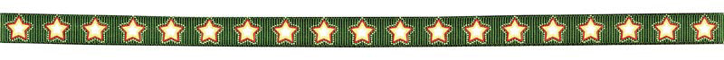 Christmas Stars 12 Inch Ribbon - Carolees Creation/Adornit image 0