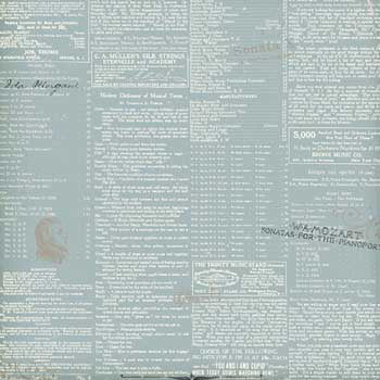 Melody of Life Words Double-Sided Paper/Melody of Life Collection - Echo Park image 1