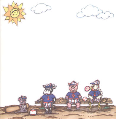 Baseball Team Paper /  Shortcut Designs image 0