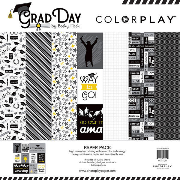 Grad Day Paper Pack - PhotoPlay image 0