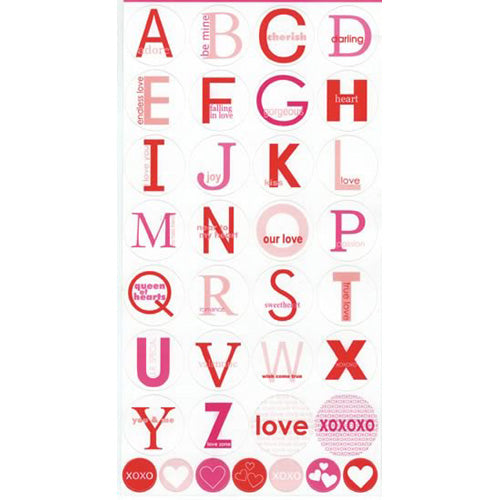 Love ABC Stickers / Pebbles Inc. image 0