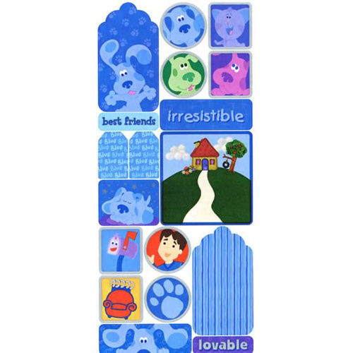 Blue's Clues Tag Sticker, SandyLion image 0