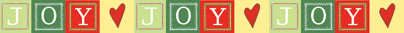 Joy Blocks Ribbon - Carolees Creations/Adornit image 0