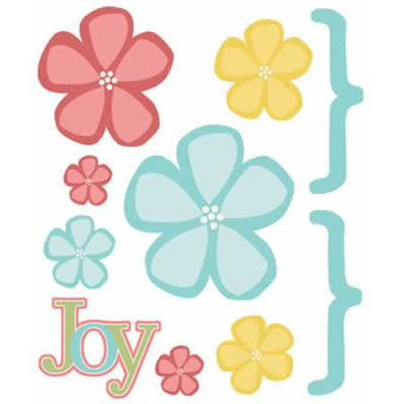 Joy Flowers Laser Cuts - Carolees Creation image 0