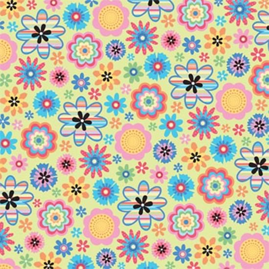 Flower Impressions Paper, Sandylion image 0