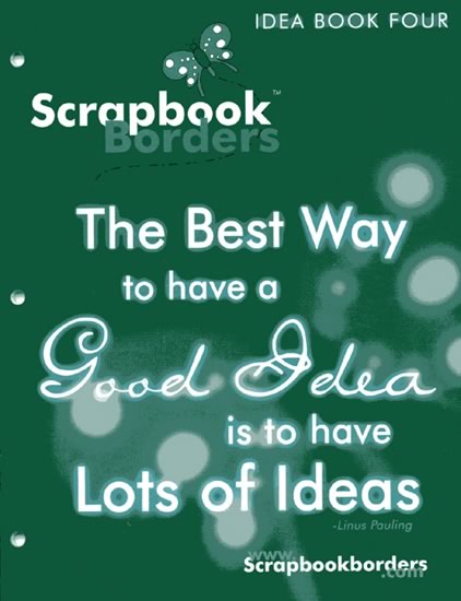 Idea Book #4 / Scrapbook Borders image 0