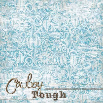 Cowboy Tough 12 x 12 Paper - Carolees Creations image 0