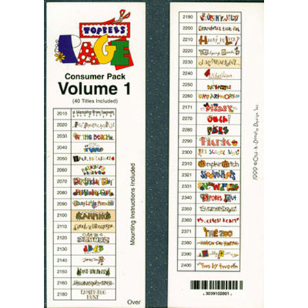 Page Toppers Consumer Pack Volume 1 / Cock A Doodle image 0