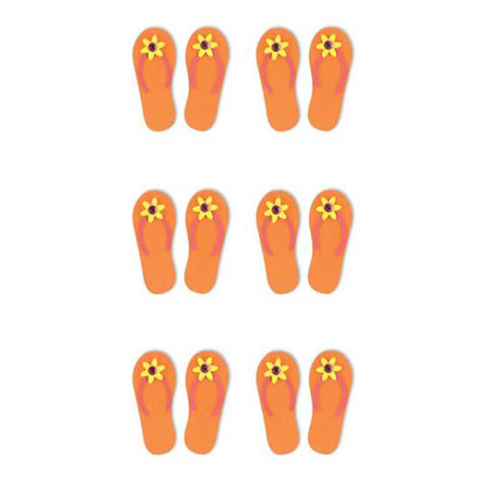 Sandals 3-D Essentials Sticker, SandyLion image 0