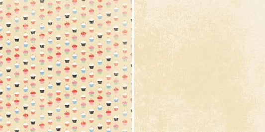 Cupcakes Double-Sided Paper/Carnival Ride Collection - G.C.D. Studios image 0