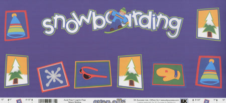 Snowboarding Over-all Toppers EK Success image 0
