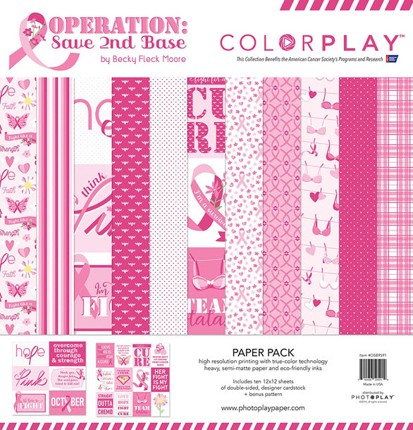 Operation Save 2nd Base Paper Pack - PhotoPlay image 0
