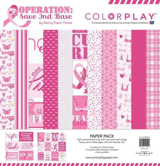 Operation Save 2nd Base Paper Pack - PhotoPlay image 0