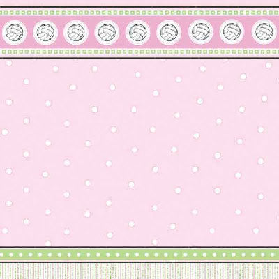 Volleyball Row Paper - Carolees Creations/Adornit image 0