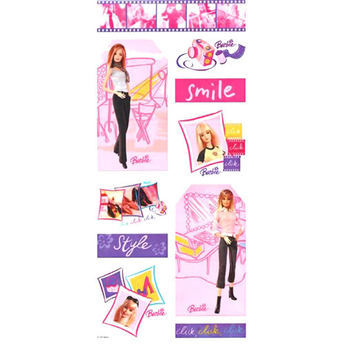 Barbie Photo Sticker, SandyLion image 0