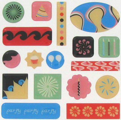 Carnival Ride Epoxy Stickers - GCD Studios image 0