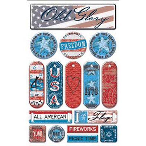 Americana Epoxy Stickers By Creative Imginations image 0