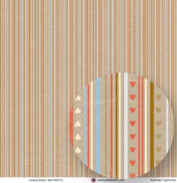 Loverly Stripe Paper - Pebbles Inc. image 0