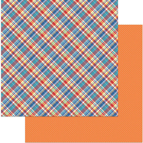 Living the Quarantine Life Plaid Paper - PhotoPlay image 0