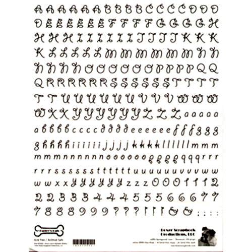 Horse Lover's Alphabet Stickers by Boxer Scrapbooks image 0