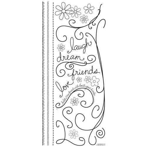 Kelly Panacci Best Friends Doodles Sticker - Sandylion image 0