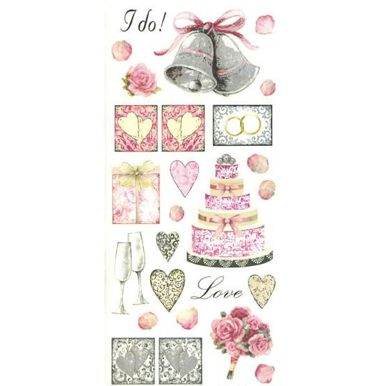 Wedding Icons Sticker, SandyLion image 0
