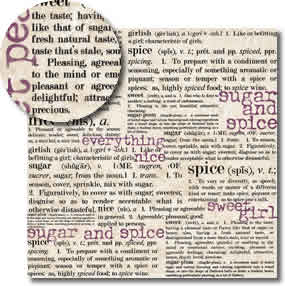 Love Worn Girly Things Paper - Carolees Creations/Adornit image 0