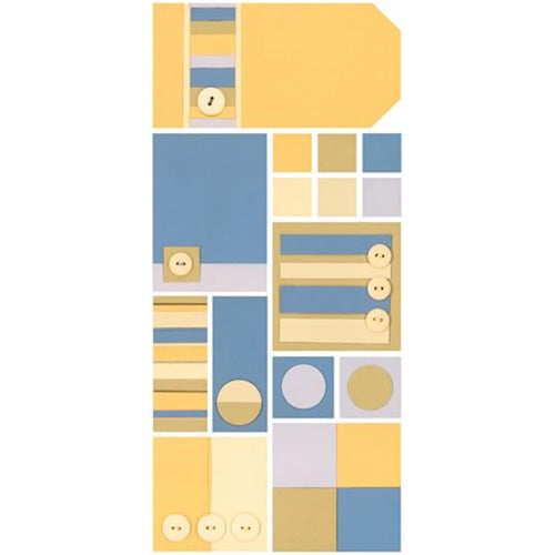 Elements Sampler Sticker - Pebbles Inc. image 0