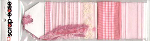Pink Ribbon and Fiber from Scrap-Ease image 0