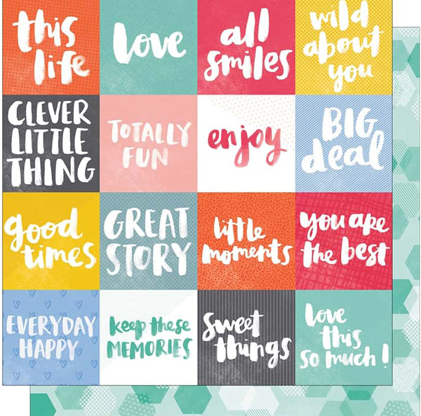 All Smiles Paper/Oh Happy Life - American Crafts image 0