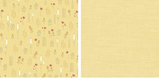 Yellow Tulips Double-Sided Paper/No Worries Collection- G.C.D. Studios image 0