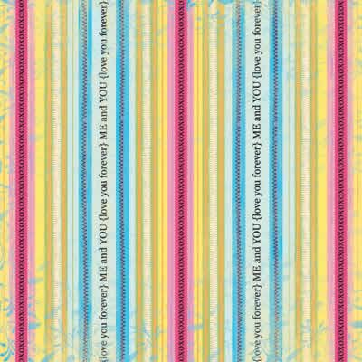 Forever Stripes Paper - Carolees Creation/Adornit image 0