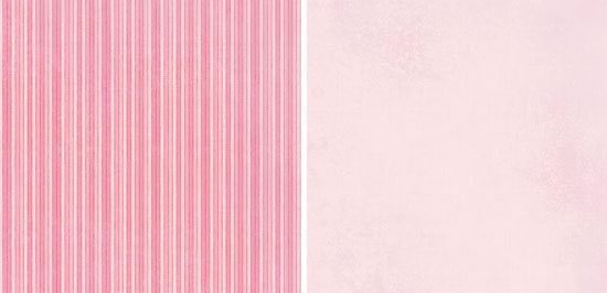 Tinted Rose Stripe Double-Sided Paper/Rose Colored Glasses Collection - G.C.D. image 0